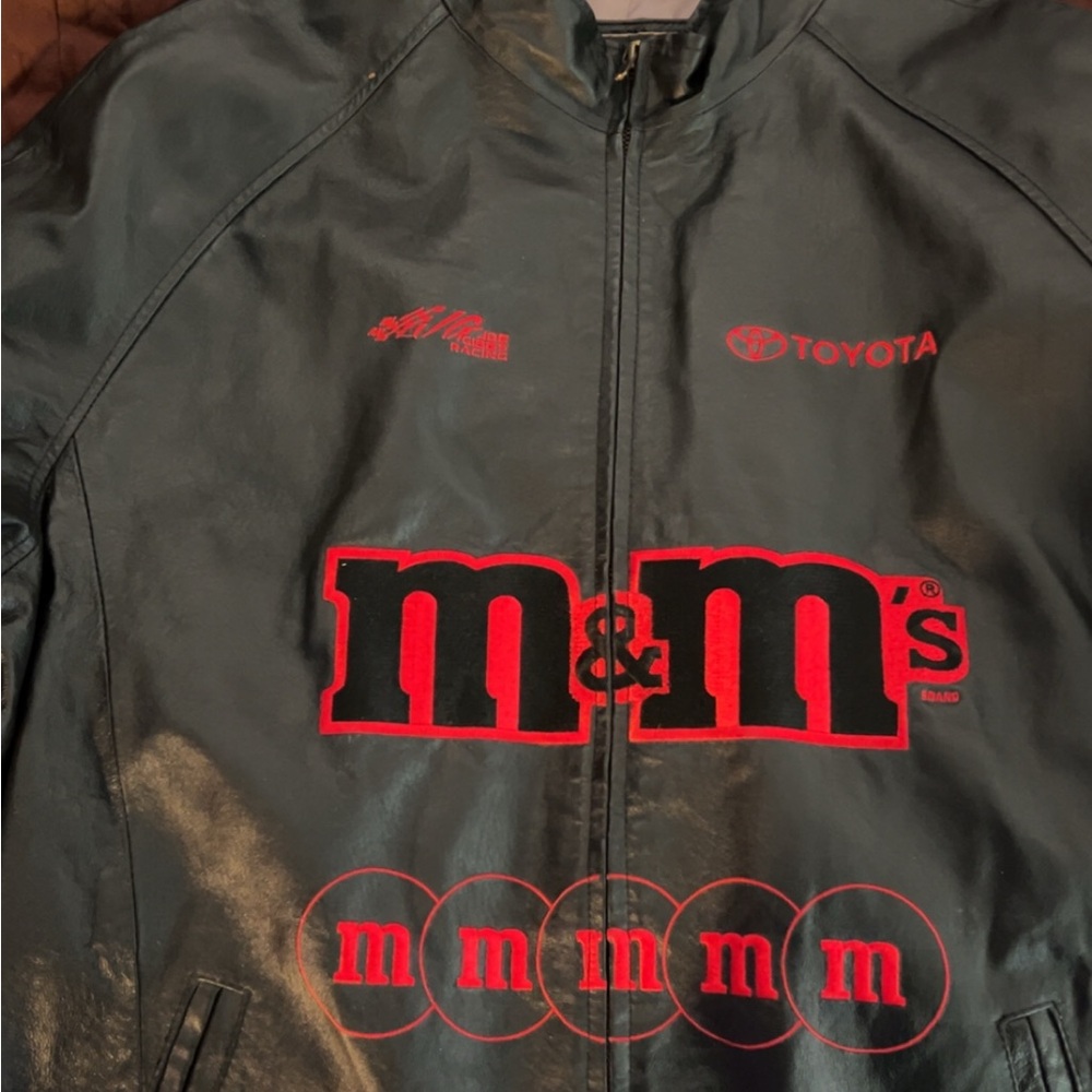 M&M's Black Racing Jacket